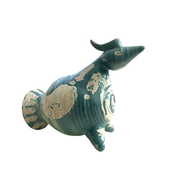 1950s Blue Bird Vase by Dodie Thayer Signed For Sale In Jacksonville, FL - Image 6 of 12