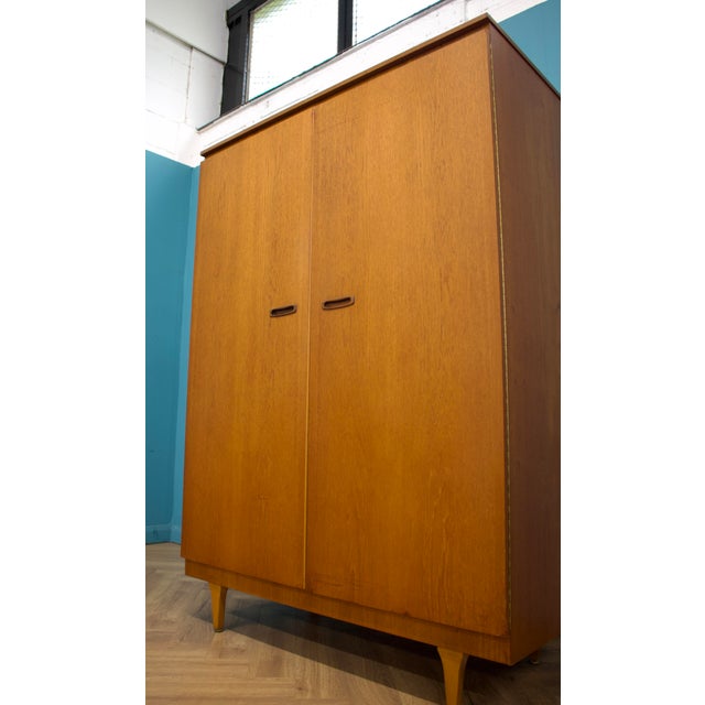 1960s Mid-Century Teak Wardrobe from Stonehill, 1960s For Sale - Image 5 of 12