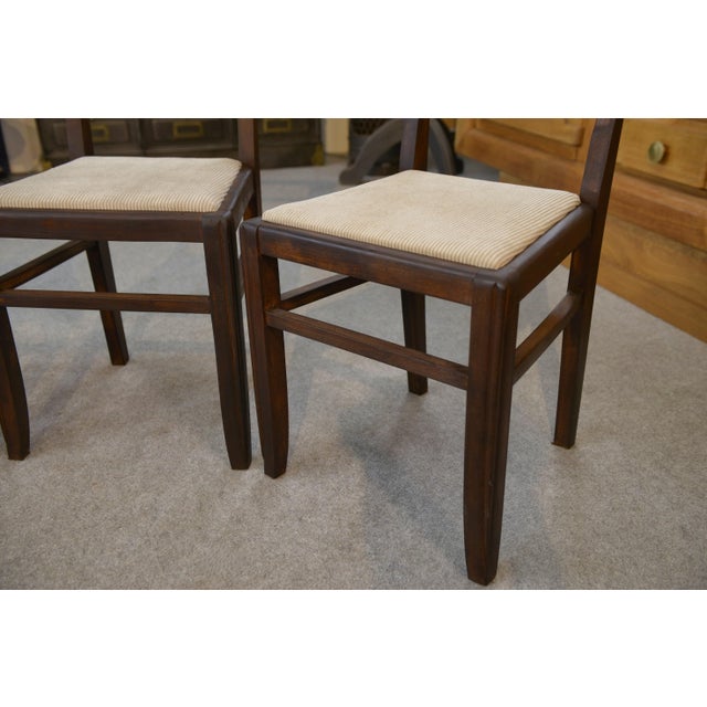 Brown Chairs by Pierre Cruege, 1960s, Set of 6 For Sale - Image 8 of 14