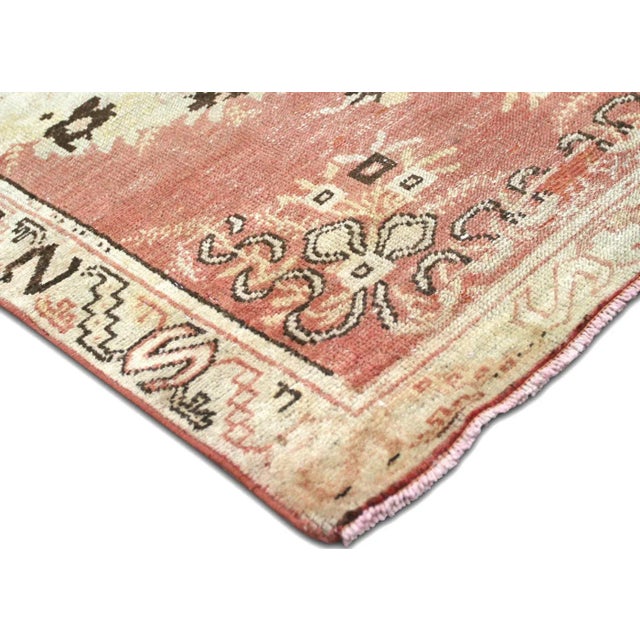 Traditional 1960s Turkish Oushak Runner For Sale - Image 3 of 7