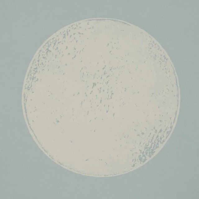 Contemporary SAMPLE - Schumacher x Backdrop Monte Carlo Wallpaper In Soft Blue For Sale - Image 3 of 4