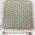 Mid 20th Century Vintage Boho Chic White Wicker Scrolled Side Tables With Glass Tops - A Pair For Sale - Image 5 of 13