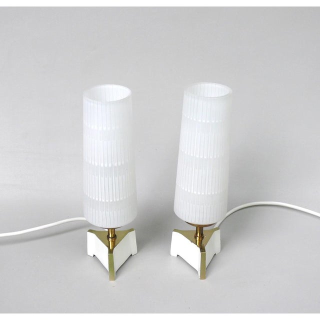 Dainty Table Lamps in the style of the Vereinigte Werkstätten München, 1950s, Set of 2 For Sale - Image 4 of 18