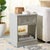 Add a touch of elegance to any room with the Shafa side table in light grey and brass. This stunning piece combines...