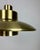 Danish Modern Minimalist Brass UFO Pendant Lamp, 1970s For Sale - Image 11 of 12