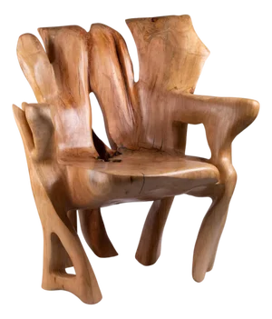 Veles Wooden Armchar by Logniture