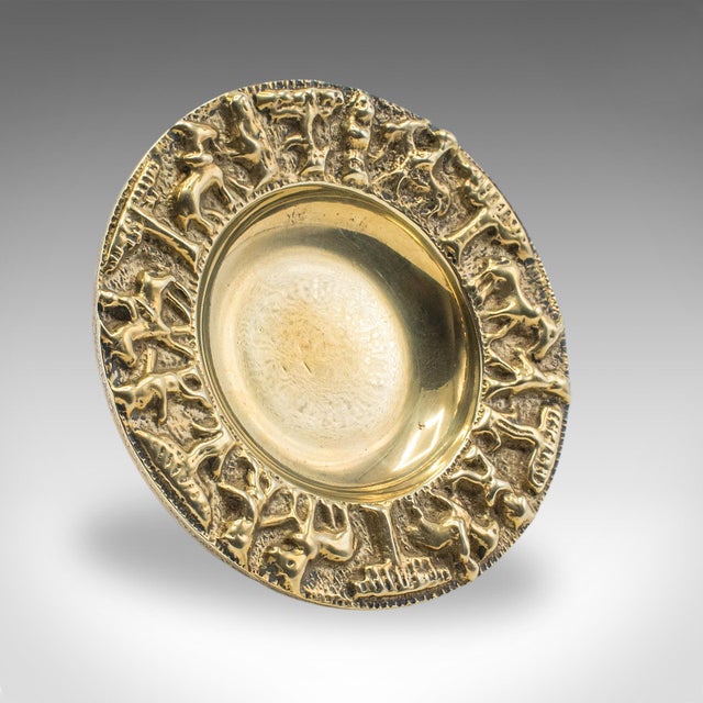 Art Deco Pair of Vintage Casablanca Souk Ashtrays, Bronze Tobacco Dish, Art Deco, c.1940 For Sale - Image 3 of 10