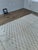 2020s Handwoven Ivory Checkerboard Wool Moroccan Beni Ourain Rug For Sale - Image 5 of 18
