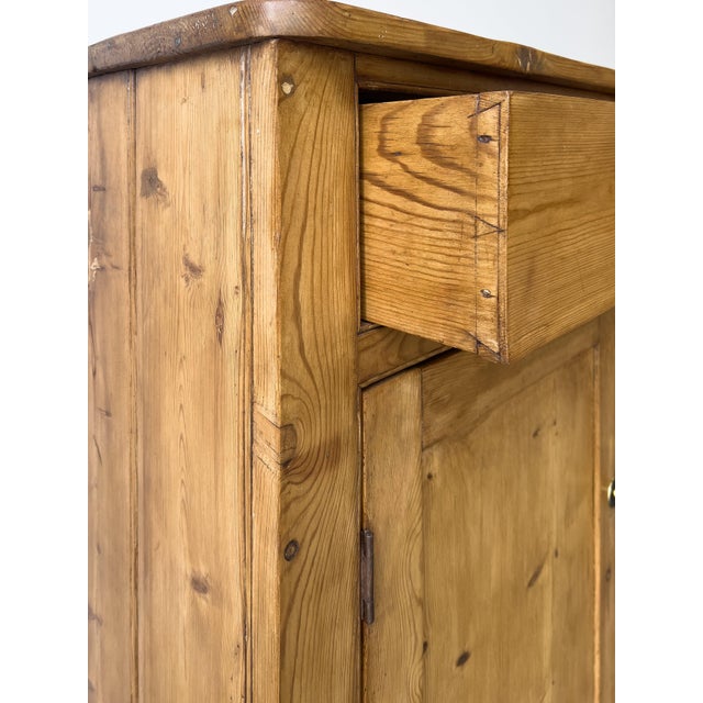 Mid 19th Century Antique English Pine School Cupboard For Sale - Image 5 of 11