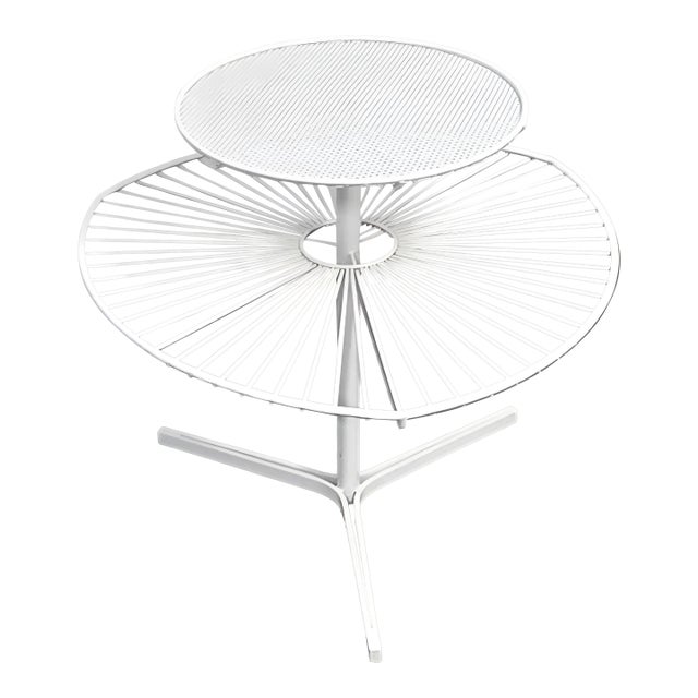 Vladimir Kagan Two Tiered Side Table for Kagan-Dreyfuss Capricorn Series For Sale