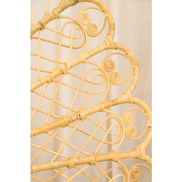 Florence Rattan Wicker Queen Headboard Chairish