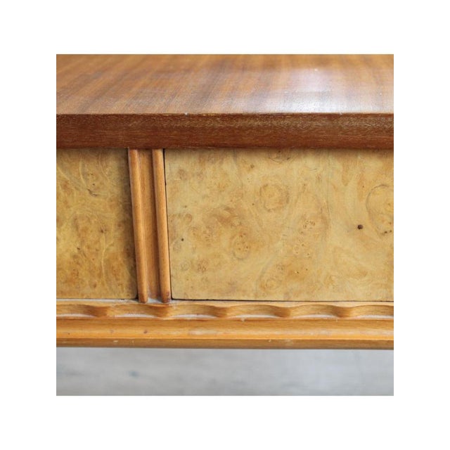 Wood Low Console, Italy, 1960s For Sale - Image 7 of 15
