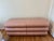 Very rare 1980 Postmodern Pink Laminate Bullnose Lowboy Dresser