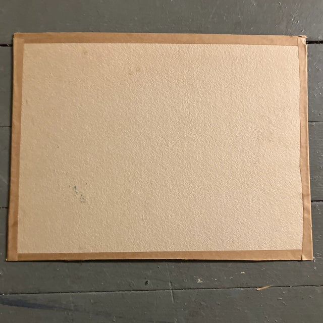 Illustration 1950’s Original Watercolor Illustration Painting Baby Chicks in Eggs For Sale - Image 3 of 3