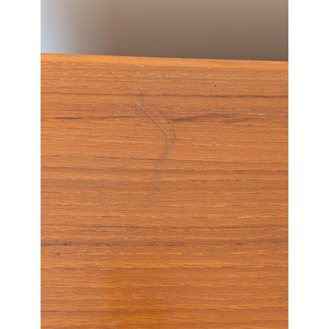 Gorgeous Mid-Century Danish Teak Credenza Attributed to Aksel Kjersgaard For Sale - Image 16 of 18
