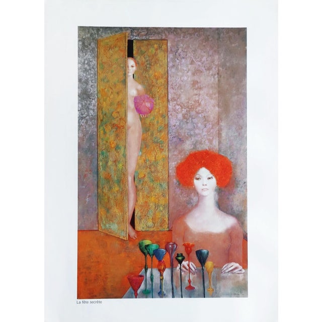 Artist: Leonor Fini Country: Argentina Title: La Fete Secrete Nue Medium: Photogravure Marks: Not signed, not numbered...