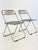 Vintage Plia Folding Chairs by Giancarlo Piretti for Anonima Castelli, 1970s, Set of 2 For Sale - Image 9 of 18