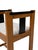 Art Deco Modernist Stool in Oak & Velvet from Jan Brunott, 1920s For Sale - Image 11 of 14