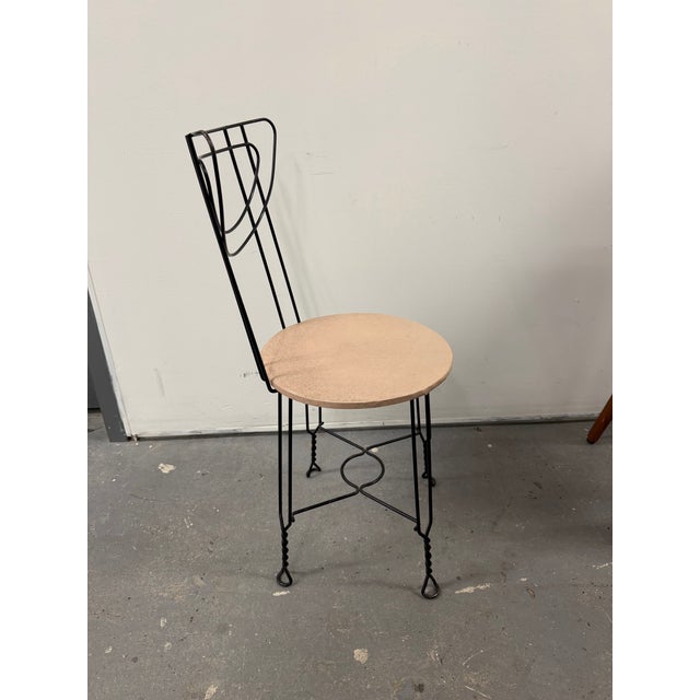 Rare 1950s Art Deco Style Ice Cream Parlor Chair For Sale In Boston - Image 6 of 11