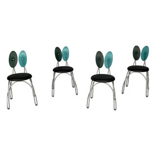 Italian Jessica Chairs from Studio Dl for Zerodisegno, 1990s, Set of 2 For Sale