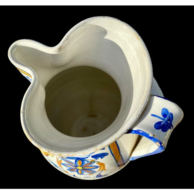An Antique Italian Glazed Pottery Jug From the Montelupo Fiorentino Factory For Sale - Image 17 of 18