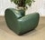 Art Deco Style Club Chair in Leather and Beech, 1980s For Sale - Image 6 of 11