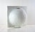 Minimalist White Studio Pottery Vase — Split Sphere Globe Form, Signed For Sale In Minneapolis - Image 6 of 17