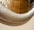Glass Antique Beveled Silver Leaf Oval Mirror For Sale - Image 7 of 11