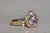 Ladies 14K Morganite and Diamond Ring For Sale In Philadelphia - Image 6 of 10