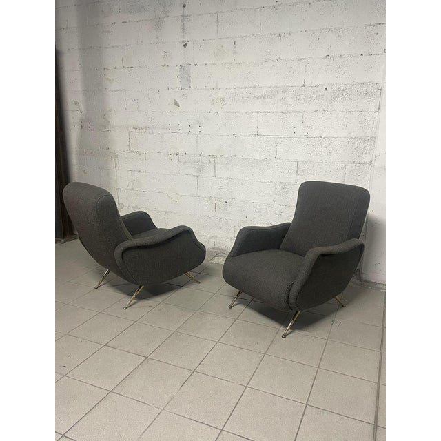 Set of Vintage Armchairs, 1950s For Sale - Image 9 of 18