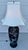 Late 19th Century Huge Meiji Japanese Cloisonné Black Ground Bird & Blossom Tall Table Lamp 40" For Sale - Image 15 of 18