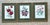 Green Vintage Botanical Floral Prints in Gilt Frames - Set of 3 For Sale - Image 8 of 16