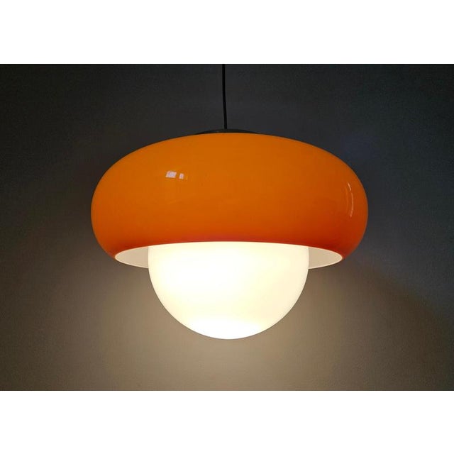 Large Mid-Century Pendant by Guzzini for Meblo, 1970s For Sale - Image 10 of 15