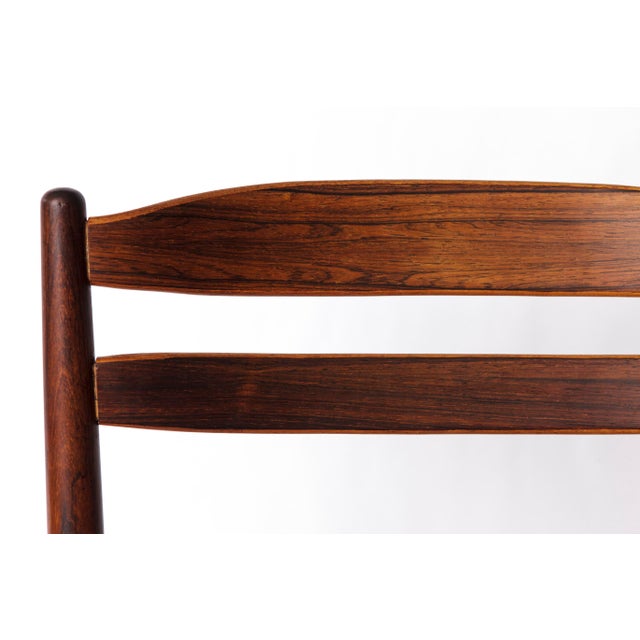 Wood Mid-Century Swedish Rosewood Dining Chair by Carl Ekström for Albin Johansson, 1960s For Sale - Image 7 of 10