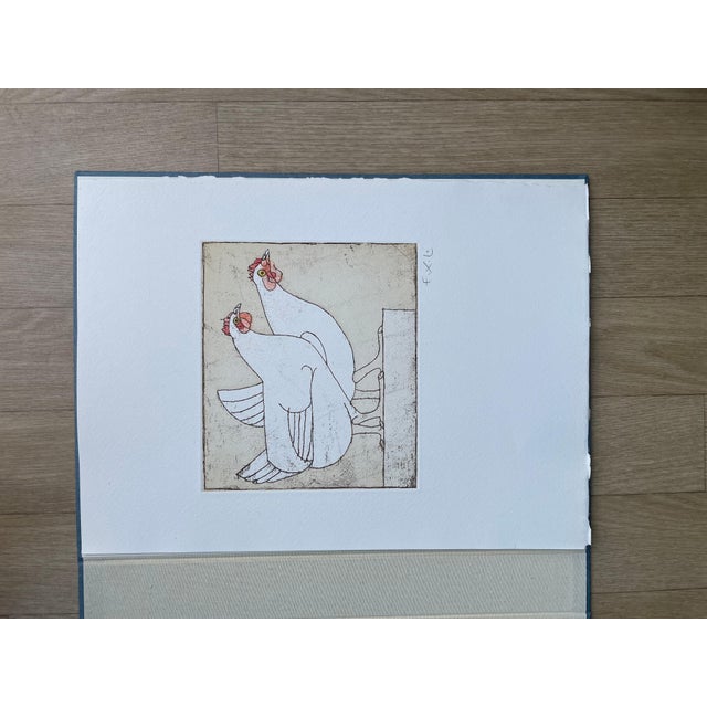François-Xavier Lalanne, The Hens, 2000s, Etching For Sale - Image 7 of 10