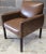 Animal Skin Pair Vico Magistretti for Cassina Model 896 Full Grain Leather Armchairs For Sale - Image 7 of 11