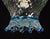 1980s Murano Glass Pendant Lights, Blue & Transparent - Set of 5 For Sale - Image 10 of 11