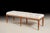 Handcrafted in Italy, this bench features elegant carving accents finished in 24-karat gold leaf. The tufted seat is...