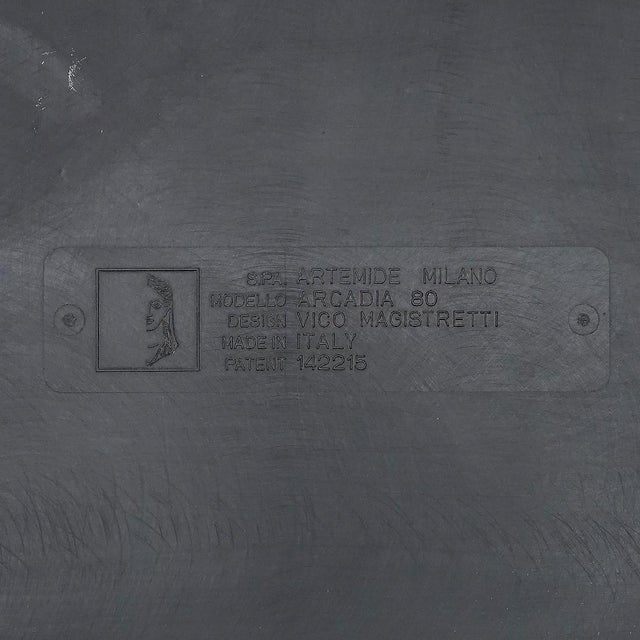 Arcadia 80 Coffee Table by Vico Magistretti for Artemide, 1970s For Sale - Image 11 of 13