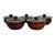 American 1940s Red Wing Provincial Oomph Covered Casseroles, Set of Five For Sale - Image 3 of 7