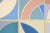Baby Blue 2026, Geometric Minimalism Painting on Canvas, Art Deco Skyline, Pastel Tones Acrylic by Natalia Roman For Sale - Image 8 of 8