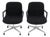 Vintage Steelcase Executive Swivel Chairs, Pair For Sale