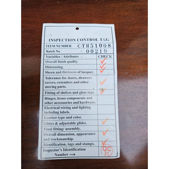 Theodore Alexander Eglomise Venetian Side Table For Sale - Image 16 of 16