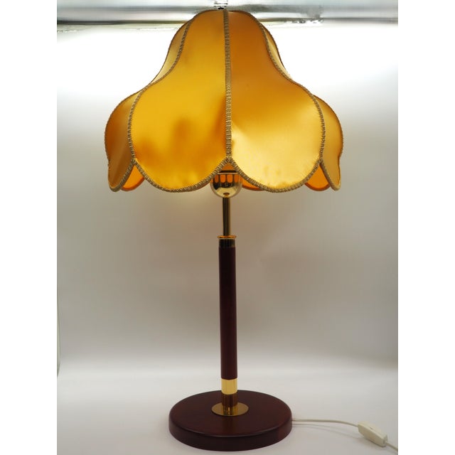 Vintage Swedish Wooden Table Lamp by Karin Mobring & Tomas Jelinek for Ikea, 1980s For Sale - Image 3 of 14