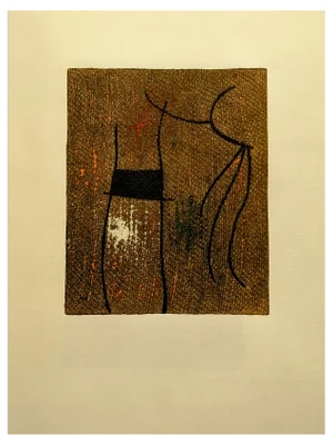 Joan Miro, Femmes: Planche IV, Original Lithograph, 1965