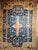 Vintage Turkish Oushak Area Rug, Wool Pile, Royal Blue & Tan, 1900s, 5' x 7' For Sale - Image 9 of 15