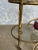 French Neoclassical Style Brass and Glass Bar Cart For Sale - Image 11 of 13