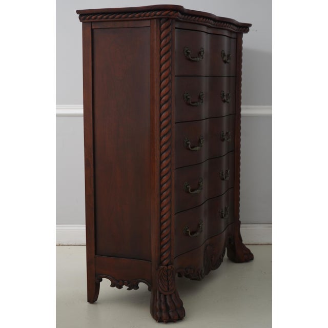 Age: Approx: 30 Years Old Details: Carved Paw Feet Mahogany Fine Carved Details High Quality Construction Large Impressive...