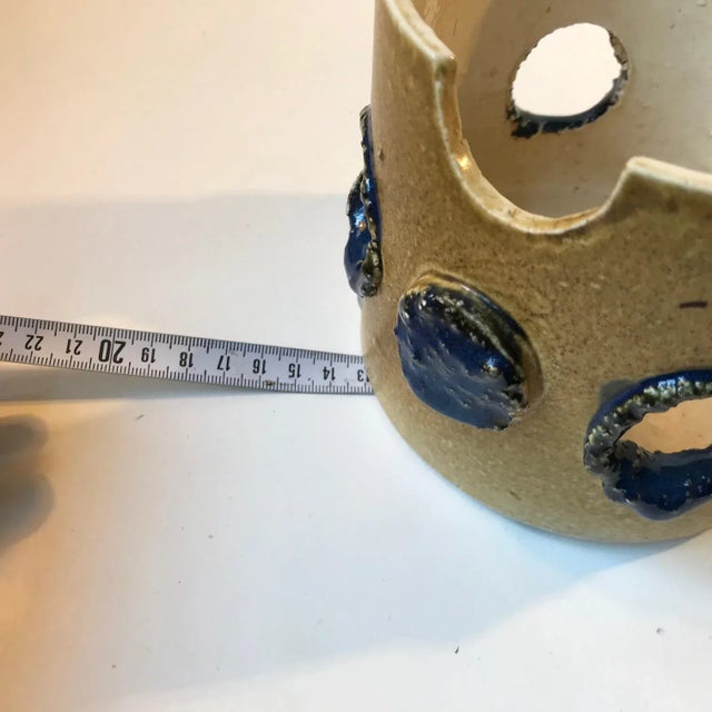 Italian Brutalist Ceramic Planter, 1970s For Sale - Image 6 of 8