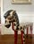 White Late 20th Century Primitive Painted Horse Bench For Sale - Image 8 of 8